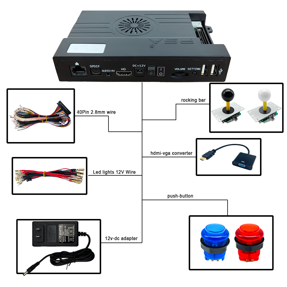 3D WiFi 10888 in 1 Pandora Sag - Boxing Machine Arcade recensie en prijs