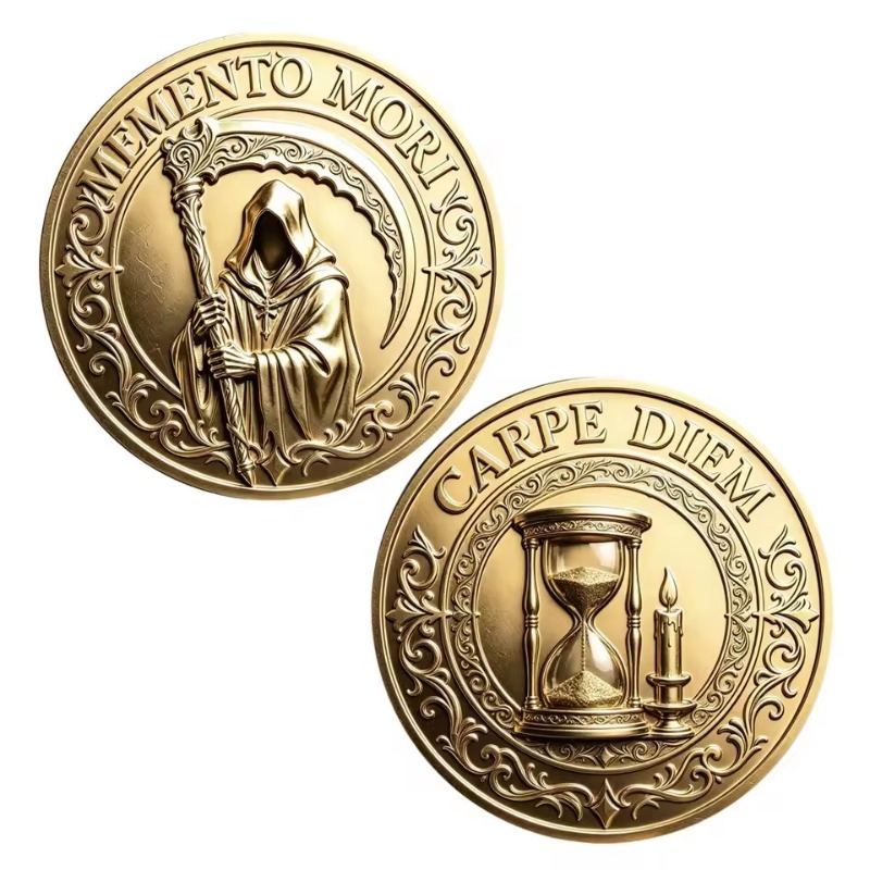 Memento Mori Carpe Diem Grim R - Token Coin Mechanism recensie en prijs