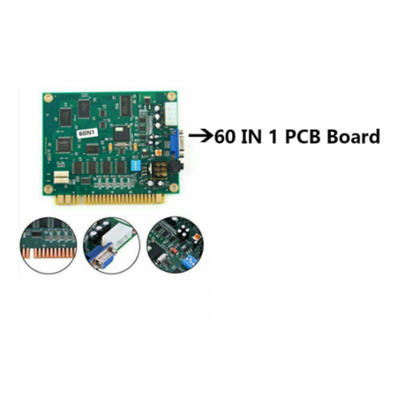 ABGN 2X 60 In 1 Multicade PCB  - Usb Game Board Jamma recensie en prijs