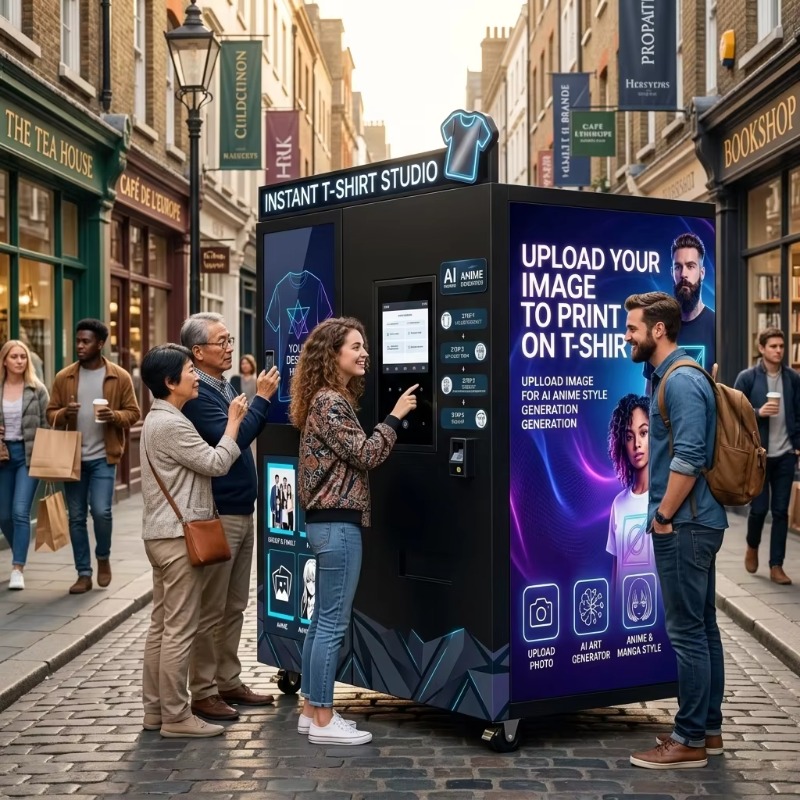 AI Intelligent Generation Clot - Popcorn Vending Machine recensie en prijs