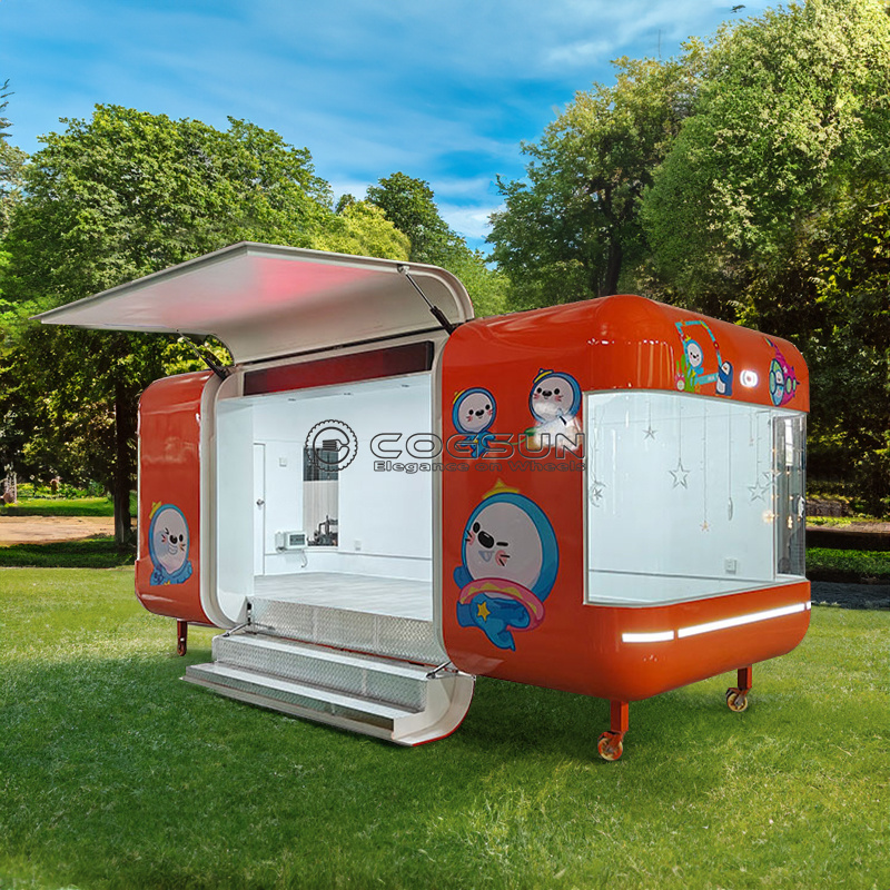 Street Mobile Food Trailer Piz - Hot Dog Vending Cart recensie en prijs