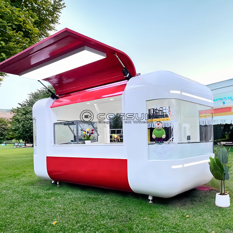 Street Mobile Food Trailer Piz - Hot Dog Vending Cart recensie en prijs