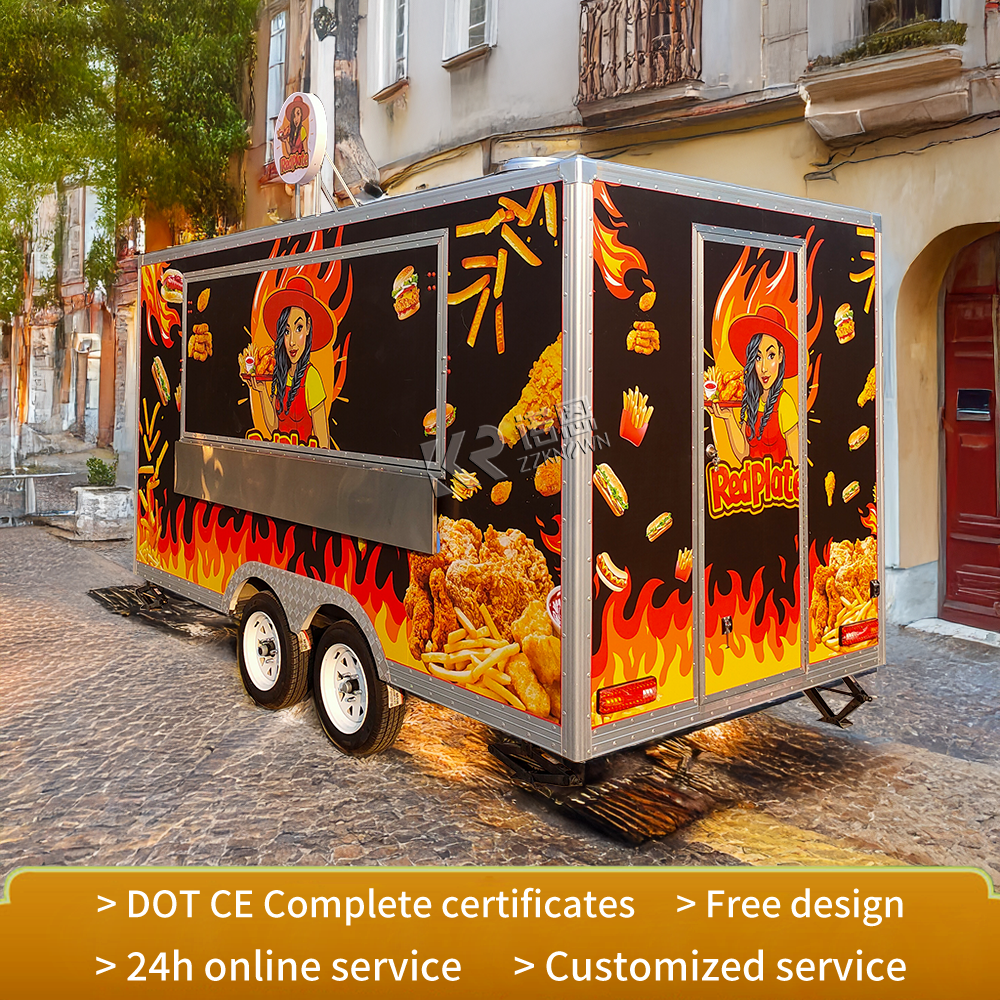 Customizable Food Trailer Manu - Hot Dog Vending Cart recensie en prijs