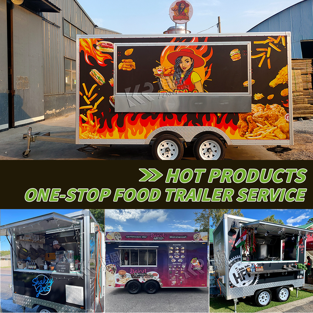 Customizable Food Trailer Manu - Hot Dog Vending Cart recensie en prijs