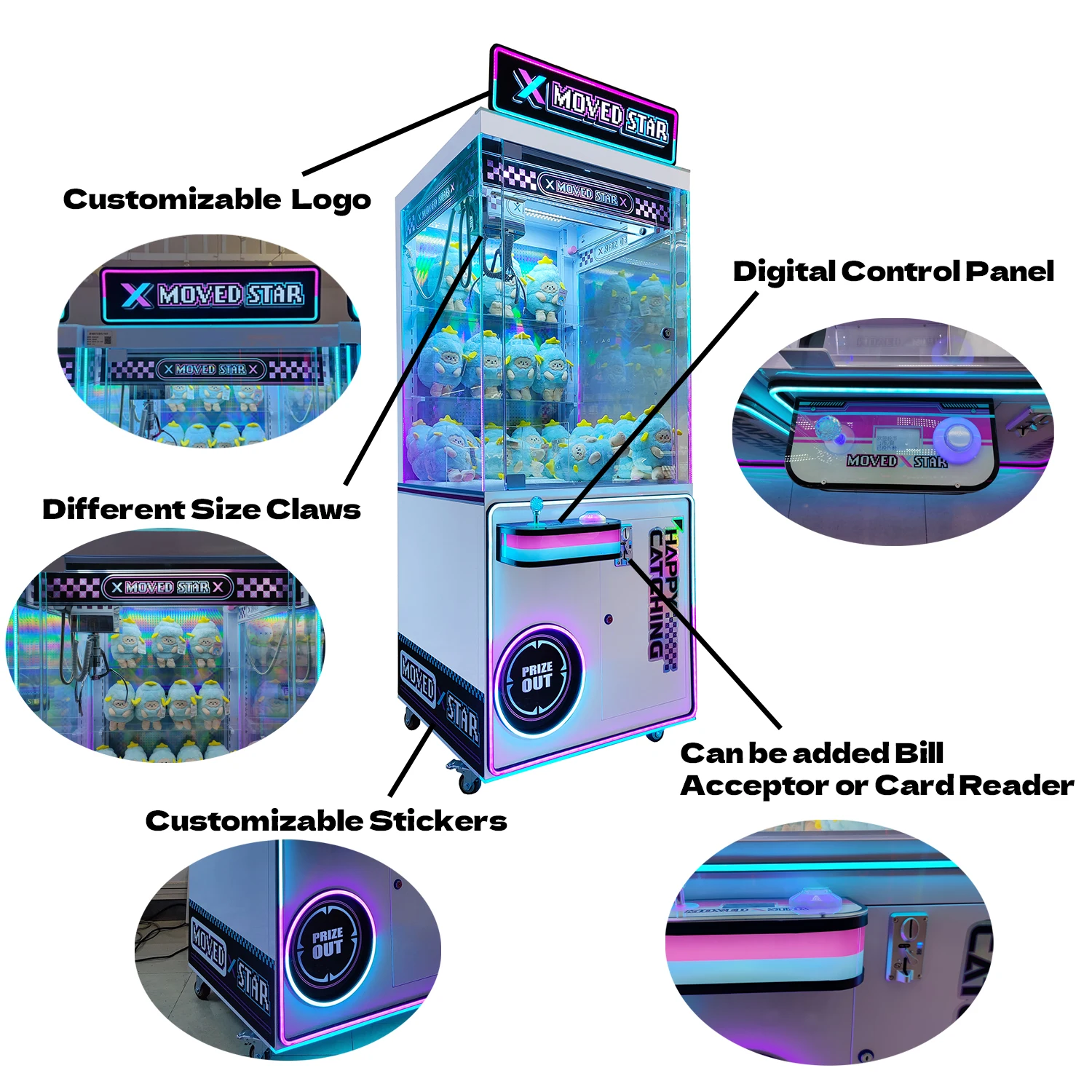 Neofuns Japanese Commercial Ch - Japanese Arcade Vending Machine recensie en prijs