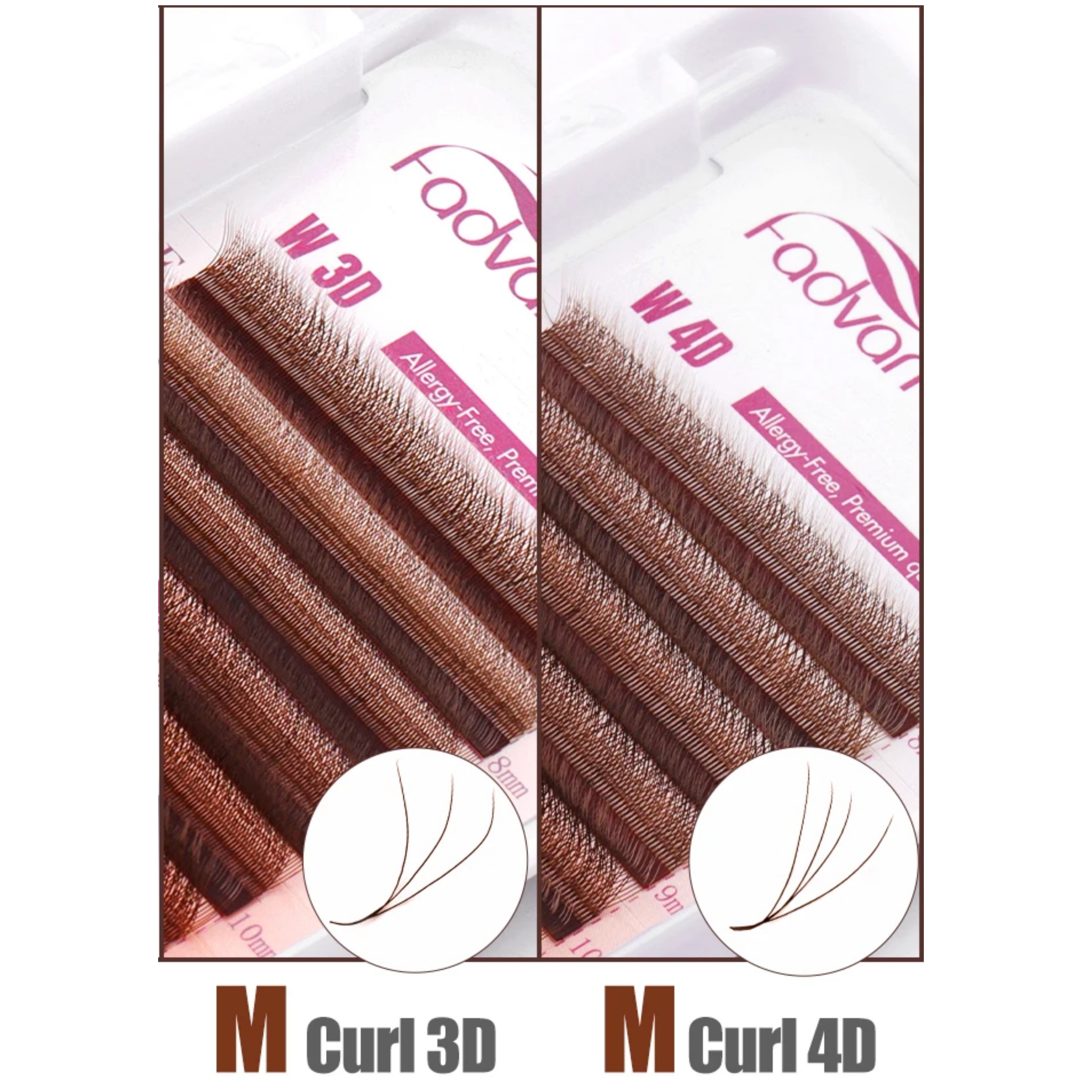 FADVAN Brown 3D/4D W Shape D C - Arcade Z recensie en prijs