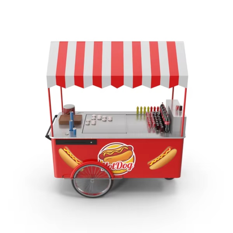 Customized hot dog carts, mobi - Hot Dog Vending Cart recensie en prijs