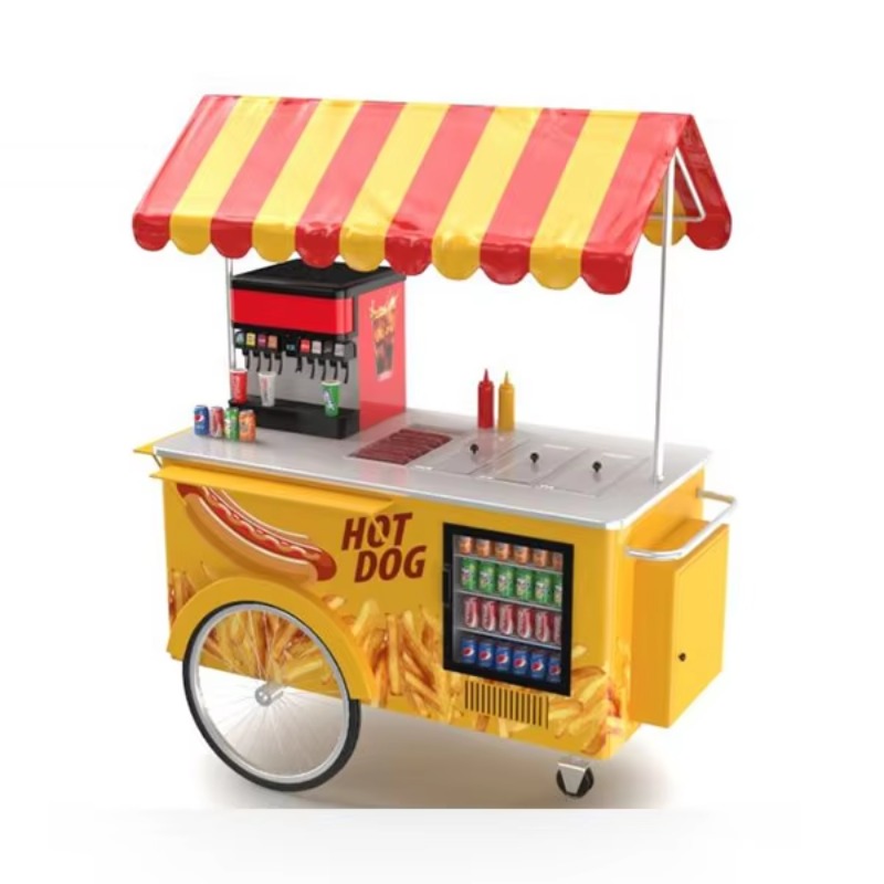 Customized hot dog carts, mobi - Hot Dog Vending Cart recensie en prijs