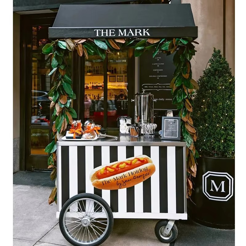 Customized hot dog carts, mobi - Hot Dog Vending Cart recensie en prijs