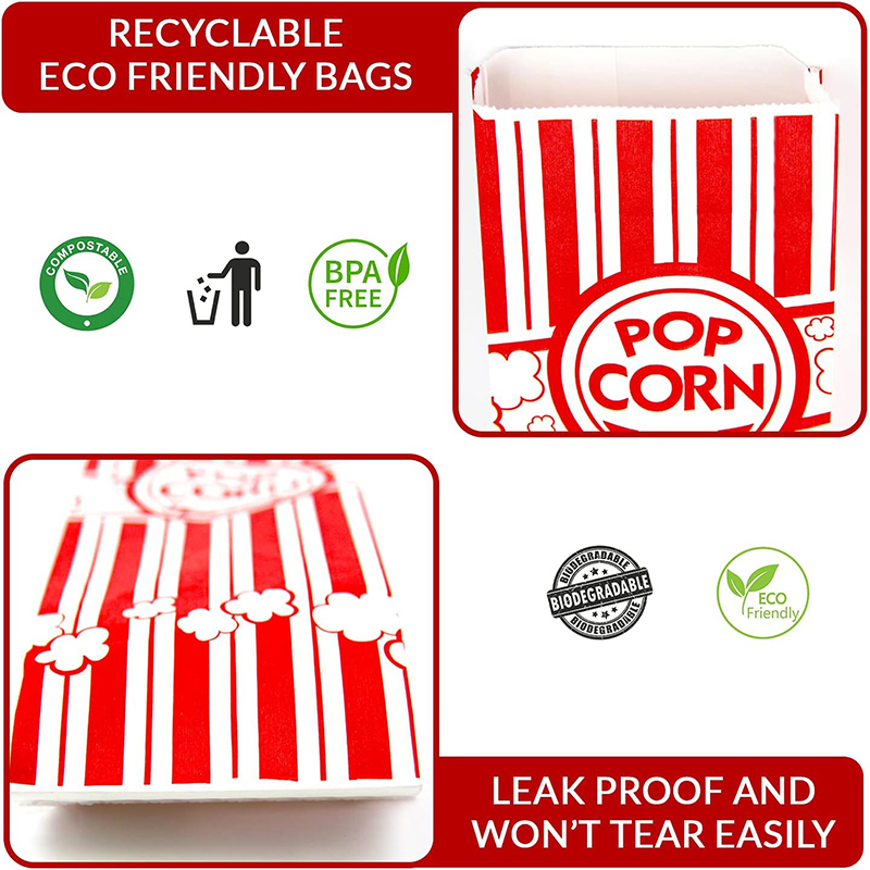 Paper Popcorn Bags Pop Corner  - Popcorn Vending Machine recensie en prijs