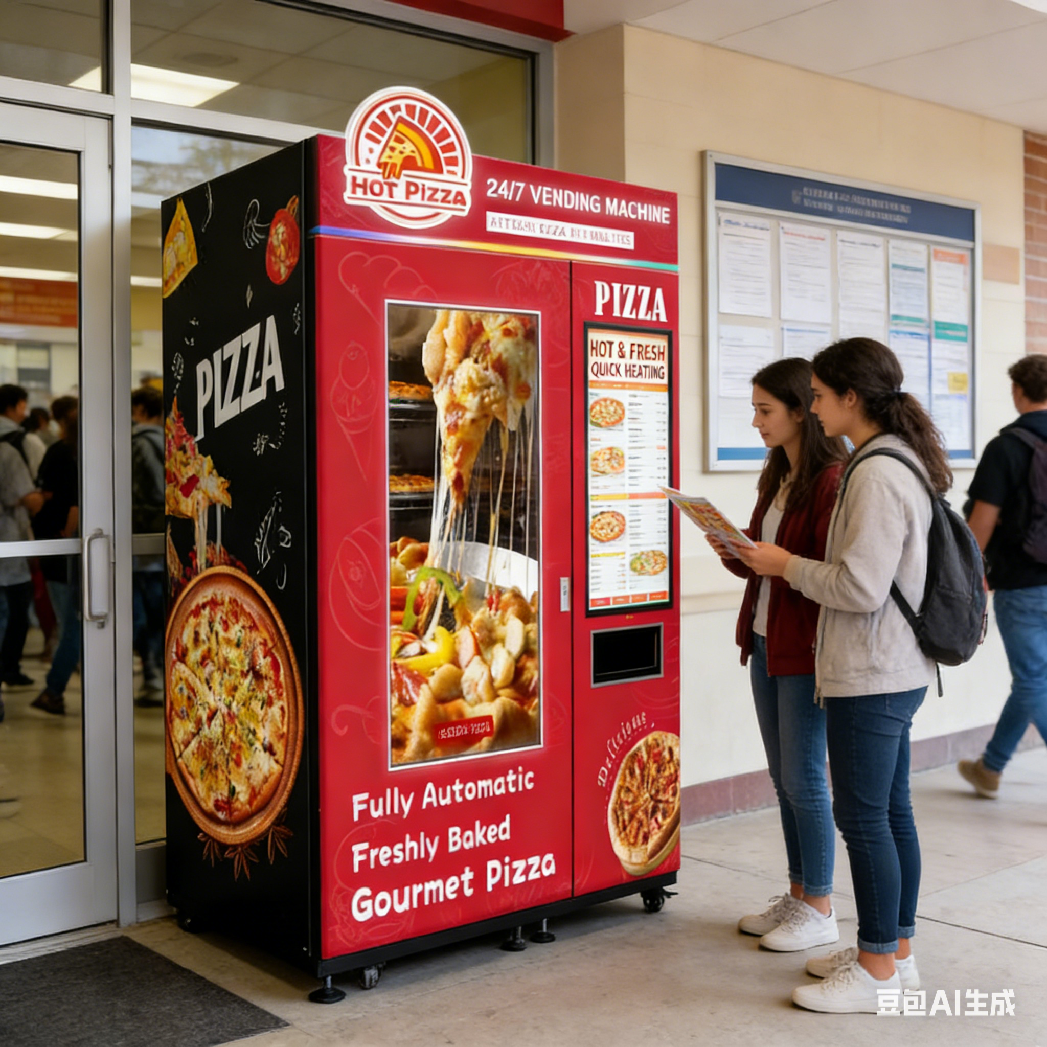 Pizza Machine Fully Automatic  - Popcorn Vending Machine recensie en prijs