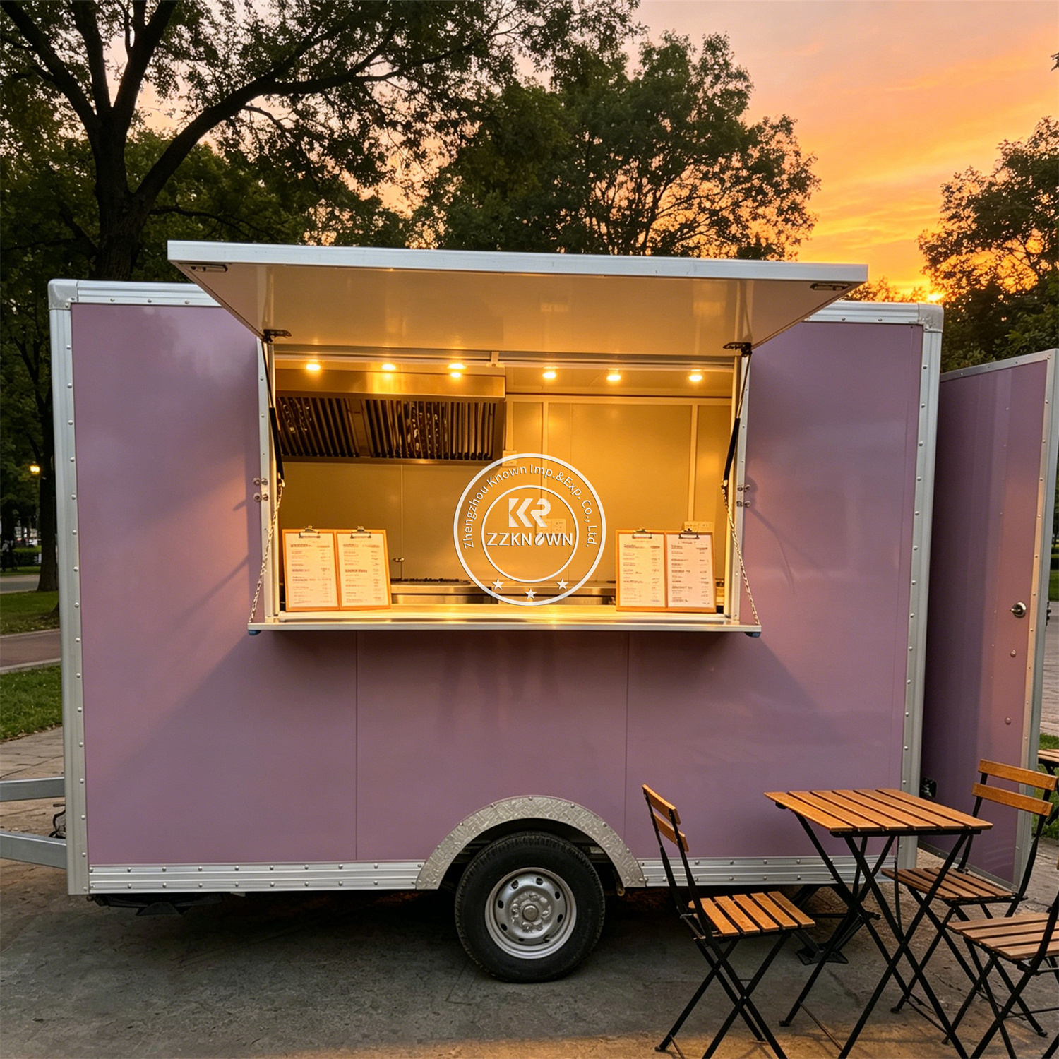 Street Custom Food Trailer Mob - Hot Dog Vending Cart recensie en prijs
