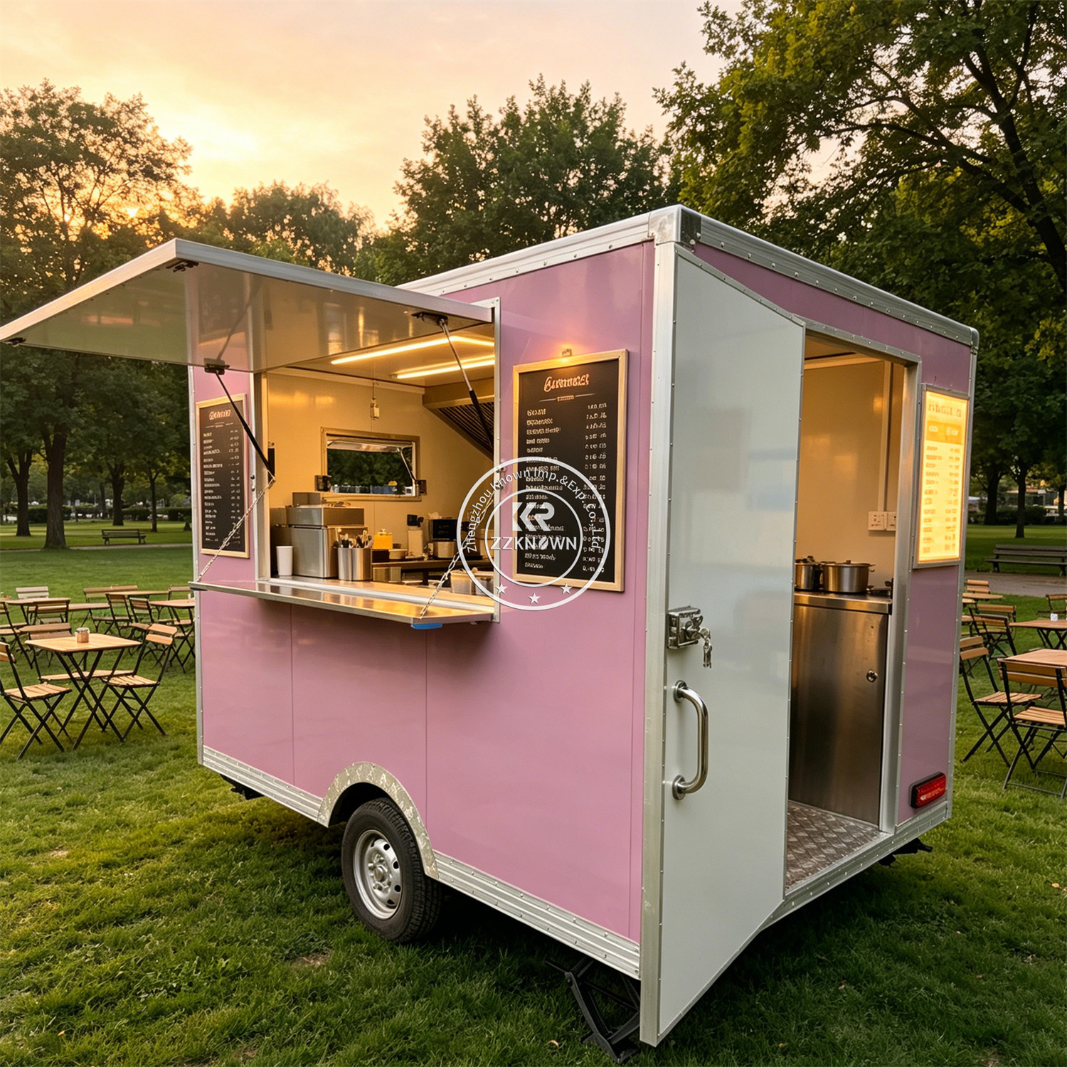 Street Custom Food Trailer Mob - Hot Dog Vending Cart recensie en prijs