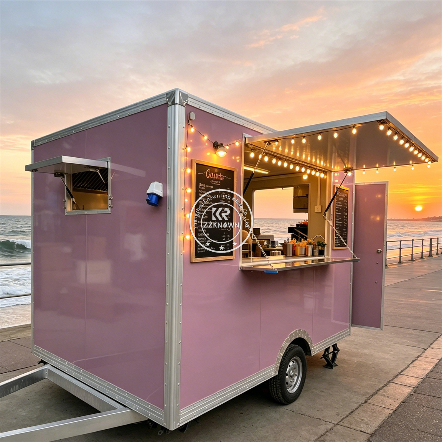Street Custom Food Trailer Mob - Hot Dog Vending Cart recensie en prijs