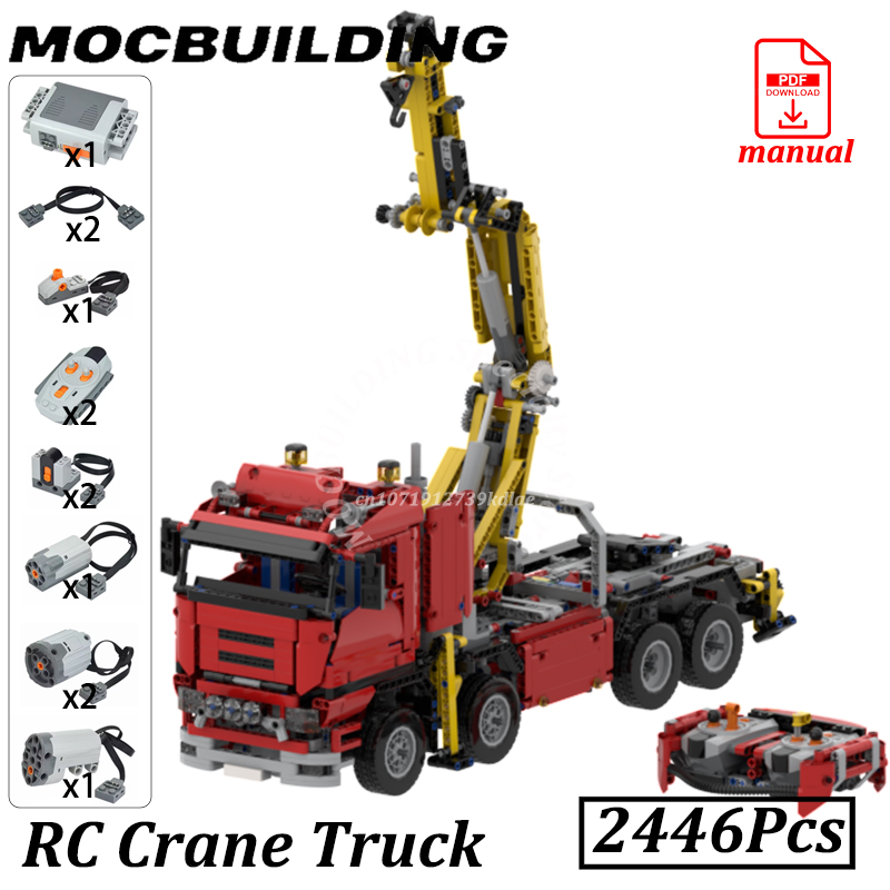 Crane Truck with PF MOC Buildi - Claw Crane Machine recensie en prijs