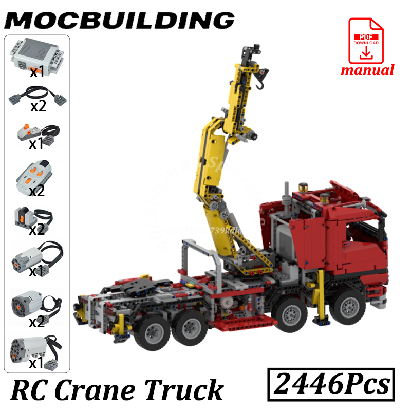 Crane Truck with PF MOC Buildi - Claw Crane Machine recensie en prijs
